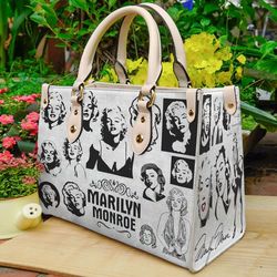 Marilyn Monroe Luxury Handbag, Leather Bag For Women, Marilyn Monroe Handbag Gift For Women