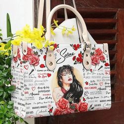 Selena Quintanilla Leather Bag, Women Leather Hand Bag