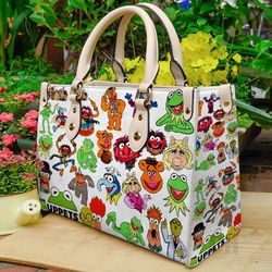 The Muppet Kermit Women Leather Hand Bag