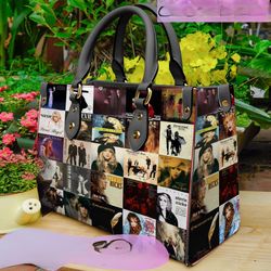 Stevie Nicks Personalized Leather Bag, Stevie Nicks Custom Handbag, Shoulder Bag, Crossbody Bag, Shopping Bag