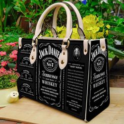 Jack Daniel Leather Handbag Gift For Women, Jack Daniel Leather Handbag, Jack Daniel Handbag For Fans