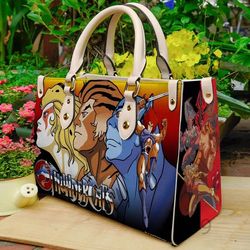 Thundercats Luxury Handbag Leather Bag For Women, Thundercats Cartoon Leather Handbag, Thundercats Leather Handbag