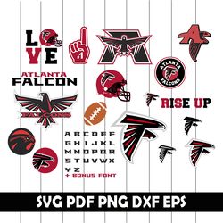 Atlanta Facons Svg, Atlanta Falcons Clipart, Atlanta Svg, Footbal Svg, Falcons Svg, Printable, Cricut, Vectorial, Instan