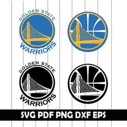 Oakland SVG, Oakland Clipart, Oakland Vector, Oakland Eps, Golden Cutouts Basketball Decals Logo State Warriors