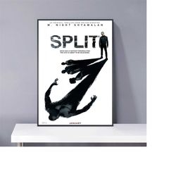 Split James McAvoy 2017 Movie Poster, PVC package