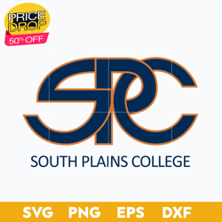 Sout Plains College Svg, Logo Ncaa Sport Svg, Ncaa Svg, Png, Dxf, Eps Download File, Sport Svg