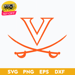 Virginia Cavaliers Svg, Logo Ncaa Sport Svg, Ncaa Svg, Png, Dxf, Eps Download File, Sport Svg