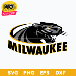 Wisconsin Milwaukee Panthers Svg, Logo Ncaa Sport Svg, Ncaa Svg, Png, Dxf, Eps Download File, Sport Svg