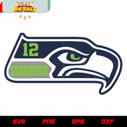 Seattle Seahawks Logo svg, nfl svg, eps, dxf, png, digital file