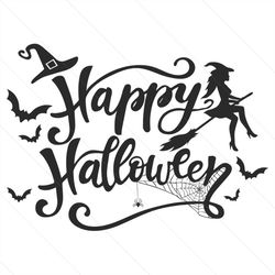 Witches Happy Halloween Svg, Halloween Svg, Halloween Witch Svg