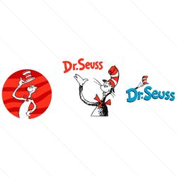 Cat In Hat Dr Seuss SVG Designs Cutting Files