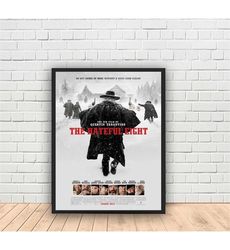 The Hateful Eight Movie Poster, Canvas Wall Art