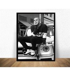 Bad Bunny Music Poster Canvas Wall Art Painting