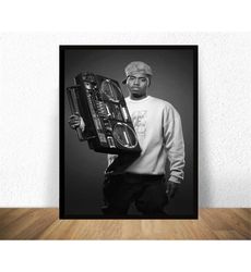 nas boombox music poster canvas wall art painting