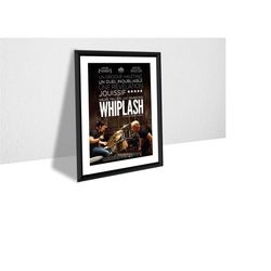 Whiplash Movie Poster Canvas Print, Wall Art, Wall Decor, Canvas Print, Room Decor, Home Decor, Movie Poster for Gift