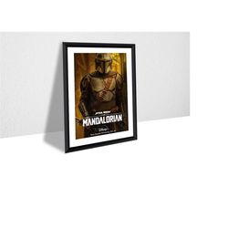 The Mandalorian No.3 - Canvas Poster, Wall Art, Wall Decor, Canvas Print, Room Decor, Home Decor, Movie Poster for Gift