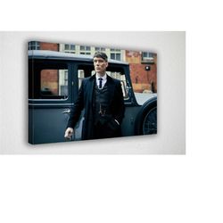 Peaky Blinders Thomas Shelby Canvas Poster Wall Art Premium | Canvas High Quality Wall Art Decor/Home Decoration POSTER