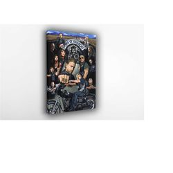 Sons of Anarchy - No.3 2008 Canvas Poster, Wall Art, Wall Decor, Canvas Print, Room Decor, Home Decor, Movie Poster for
