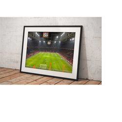 Ajax Wall Art | Amsterdam Arena, Poster Framed Room Decor, Home Decor, Movie Poster for Gift, READY TO HANG