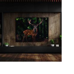 Deer Stag Canvas Print Wall Art Poster Home Decor Painting