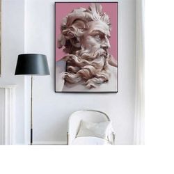 greek statue sculpture canvas art print posters figure painting home decoration