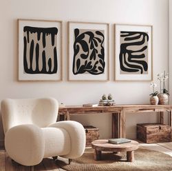 Set of 3 Henri Matisse Print, Matisse, Museum Poster, Vintage Gallery Wall Art, Modern Art, Living Room Decor, Printable