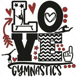 Love Gymnastics Svg, Trending Svg, Gymnastics Svg, Gymnast Svg, Gymnastic Svg, Gymnastics Lover, Gymnast Life Svg, Gymna