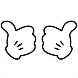 Mickey Mouse Thumbs Up Svg, Trending Svg, Mickey Svg, Mickey Mouse Svg, Mickey Hands Svg, Thumbs Up Svg, Disney World Sv