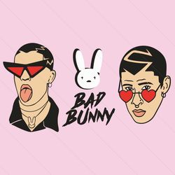 Bad Bunny Svg Bundle, Trending Svg, Bad Bunny Svg, Play Boy Svg, Bunny Svg, Bad Bunny Rapper, Rapper Svg, El Conejo Malo