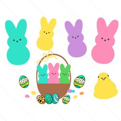 Bunny And Eggs Svg, Trending Svg, Easter Day Svg, Happy Easter Svg, Easter Svg, Easter 2021 Svg, Bunny Svg, Easter Eggs