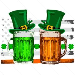 Beer Flag Shamrock St Patricks Day Beer Irish Svg, Patrick Svg, Patrick Beer Svg, Beers Svg, Irish Flag Svg, Irish Beer