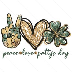 Peace love pattys day svg, Patrick Svg, trending svg, peace love patty, saint patricks 2021 svg, st.patrick day svg,happ
