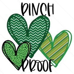 Pinch Proof Svg, Patrick Svg, St Patrick Heart, Lucky Heart Svg, Green Heart Svg, Love St Patrick Svg, Shamrock Svg, Iri