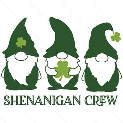 Gnomes Shenanigan Crew Svg, Patrick Svg, St Patrick Svg, Shenanigan Svg, Shenanigans Svg, Shenanigan Crew Svg, St Patric
