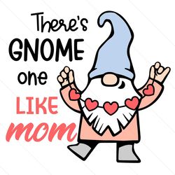 There Is Gnome one Like Mom Svg, Mother Day Svg, Happy Mother Day, Gnome Svg, Mommy Day Svg, Mom Svg, Mom Life Svg, Moth