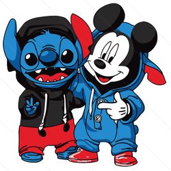 Stitch And Mickey Svg, Trending Svg, Lilo And Stitch Svg, Mickey Svg, Mickey Mouse Svg, Mickey Friend Svg, Stitch Svg, M