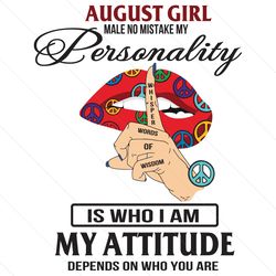 August Girl Svg, Birthday Svg, August Birthday Svg, Born In August, August Woman Svg, Birthday Girl Svg, Birthday Woman
