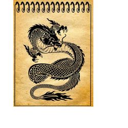 Majestic Chinese Dragon /chinese new year dragon/ Cut files/ Download ClipArt Graphic for Dyi craft wall furniture deco