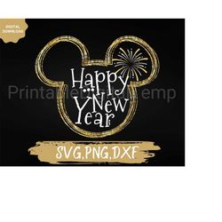 Mickey Head SVG png,Mickey Head Printable,Mickey Head Sublimation Print,Sublimation Print,new year SVG File,Cricut File,