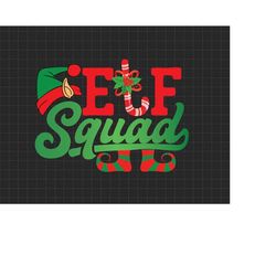Elf Squad Christmas Svg Png, Christmas Light Svg, Santa Claus Svg, Xmas Svg, Holiday Season, Svg Png Files For Cricut Su
