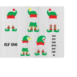 elf squad svg bundle, elf hat svg, buddy the elf svg, christmas svg bundle, elf svg files
