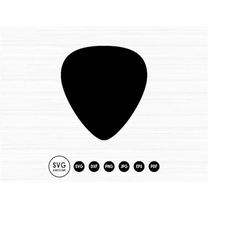 Guitar Pick SVG Guitarist Musical Instrument SVG Instant Download, Vinyl & Craft Cutting File, Die Cut, Template, Clip A
