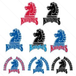 Bundle Logo Fairleigh Dickinson Knights svg eps dxf png file,