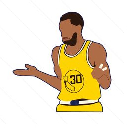 Steph Curry Shrug 2943 Svg, Nba Gift For Family And Friend Svg Diy Craft