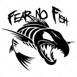 Fear No Fish, Fishing Svg, Fishing Lovers Svg, Fisherman Svg, Hobbies Svg