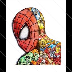 Spiderman Svg, Guardians Of The Galaxy Svg, X Men Svg, The Avengers