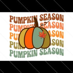 Retro pumpkin Season sublimation design, Fall Png