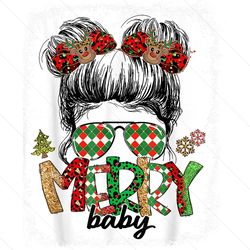 messy bunches christmas merry baby reindeer png