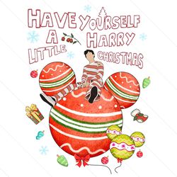 Have Yourself A Little Christmas Harry Gifts SVG