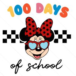 minnie mouse back to school gift svg